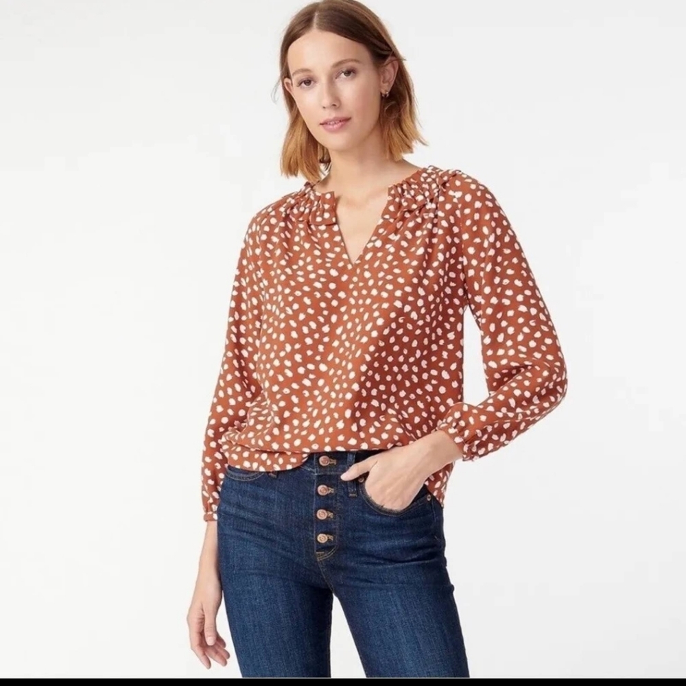 JCrew long sleeve blouse